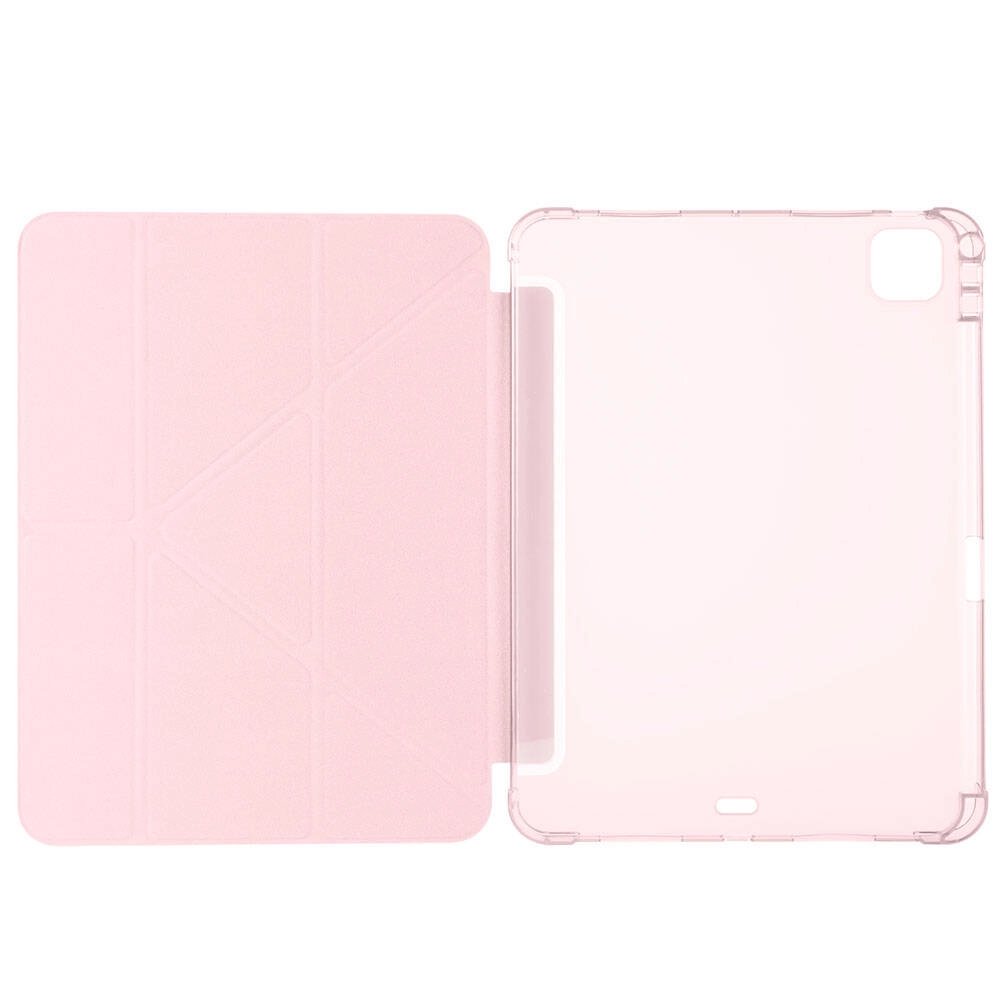 iPad Uyumlu Pro 11 2024 Kılıf Zore Tri Folding Kalem Bölmeli Standlı Kılıf