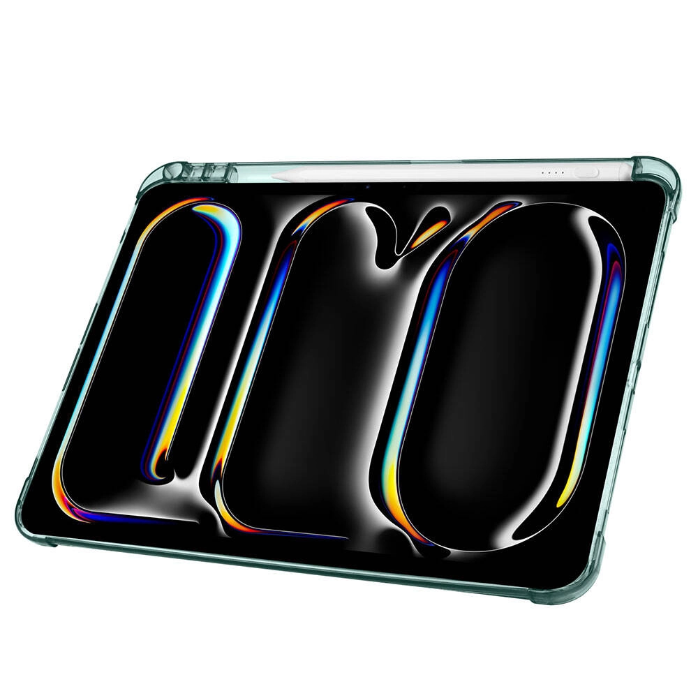 iPad Uyumlu Pro 11 2024 Kılıf Zore Tri Folding Kalem Bölmeli Standlı Kılıf