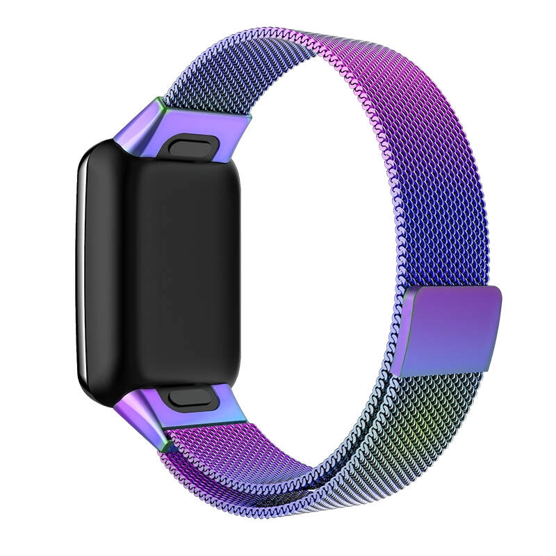 Xiaomi Uyumlu  Mi Band 7 Pro Zore KRD-01 Metal Kordon