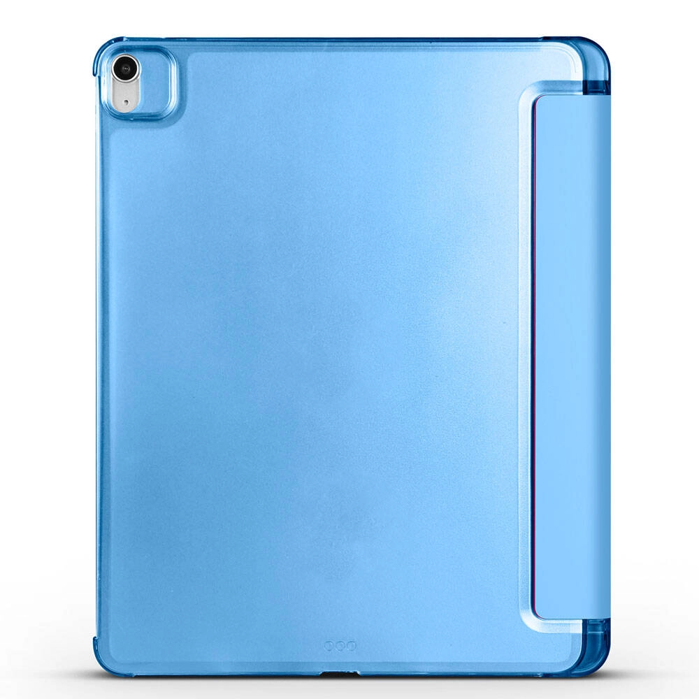iPad Uyumlu Pro 12.9 2020 (4.Nesil) Zore Smart Cover Kalem Bölmeli Standlı 1-1 Kılıf