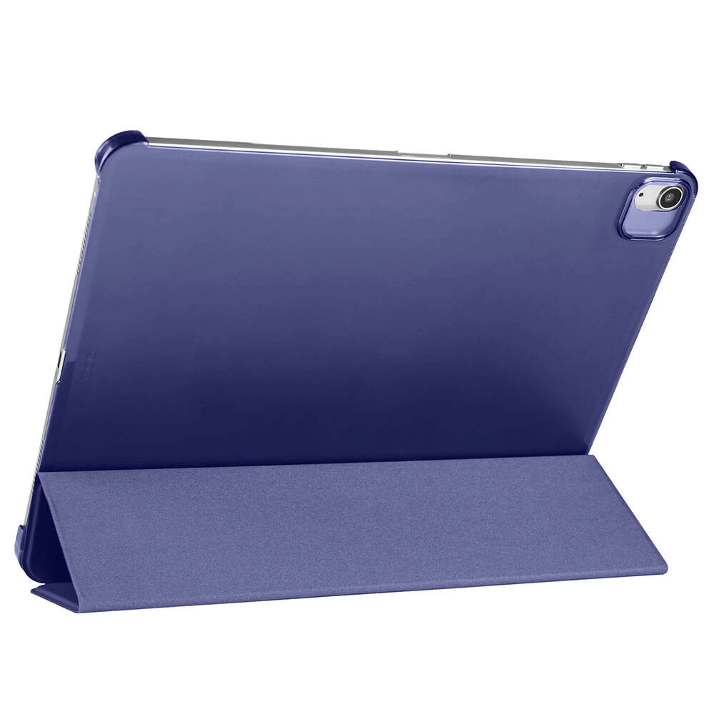 iPad Uyumlu Pro 12.9 2020 (4.Nesil) Zore Smart Cover Kalem Bölmeli Standlı 1-1 Kılıf
