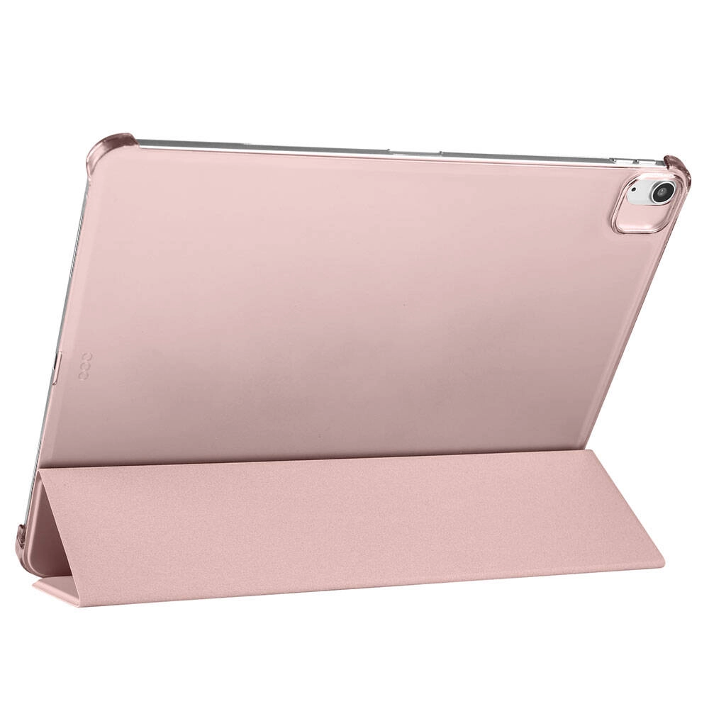 iPad Uyumlu Pro 12.9 2020 (4.Nesil) Zore Smart Cover Kalem Bölmeli Standlı 1-1 Kılıf