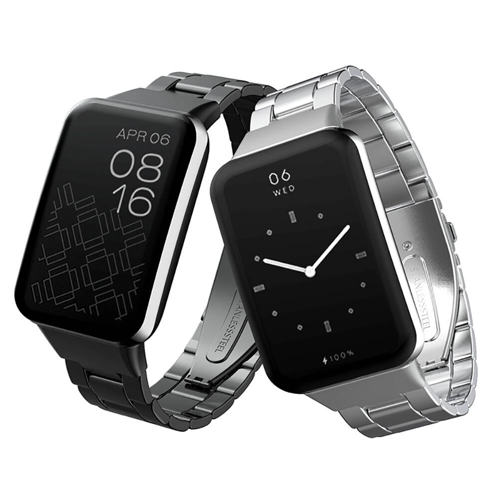 Xiaomi Uyumlu  Mi Band 7 Pro KRD-04 Metal Kordon