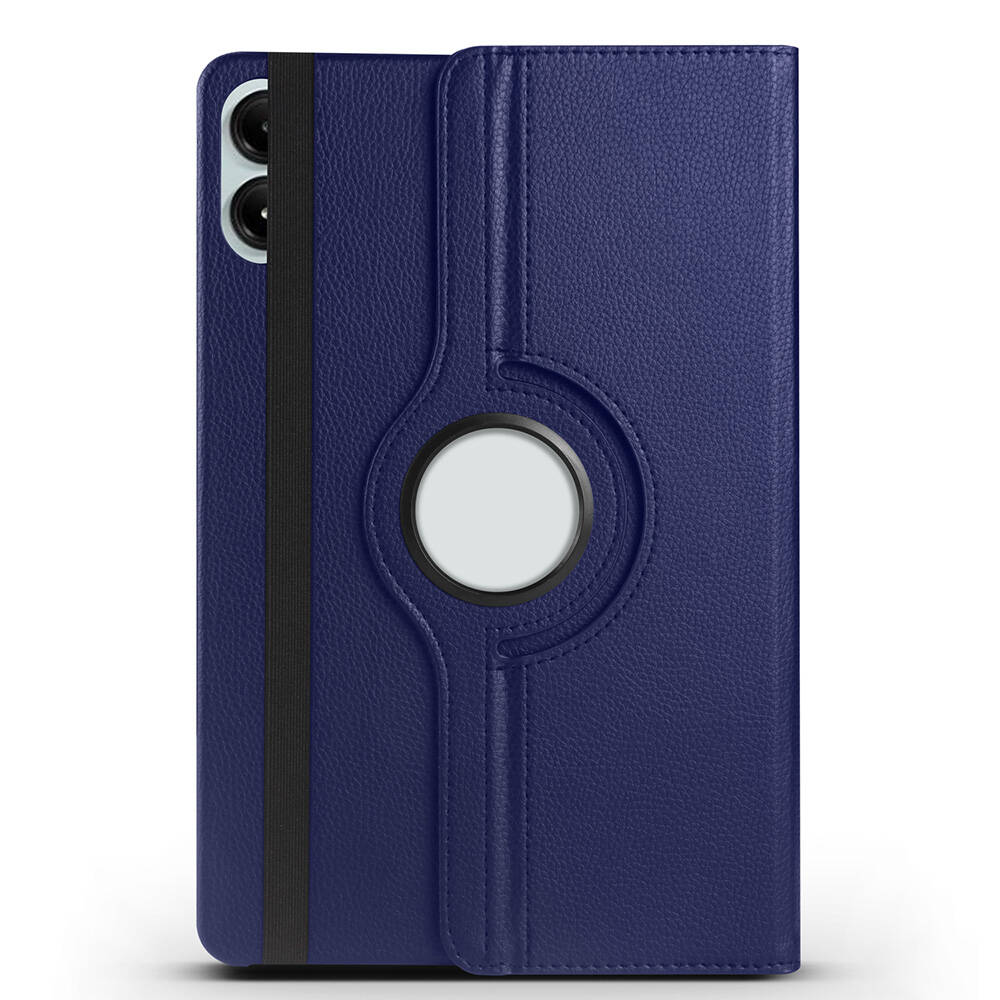 Xiaomi Uyumlu  Redmi Pad Pro Zore Dönebilen Standlı Kılıf-Lacivert