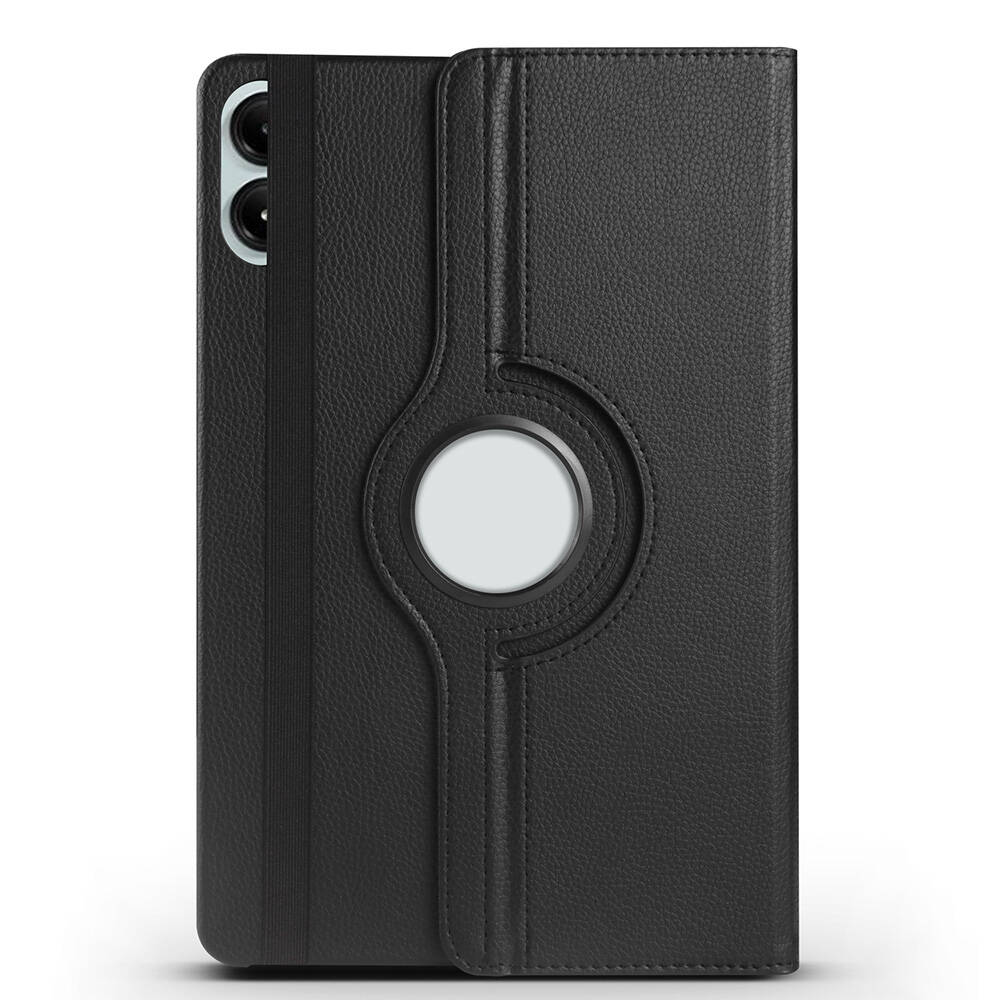 Xiaomi Uyumlu  Redmi Pad Pro Zore Dönebilen Standlı Kılıf-Siyah
