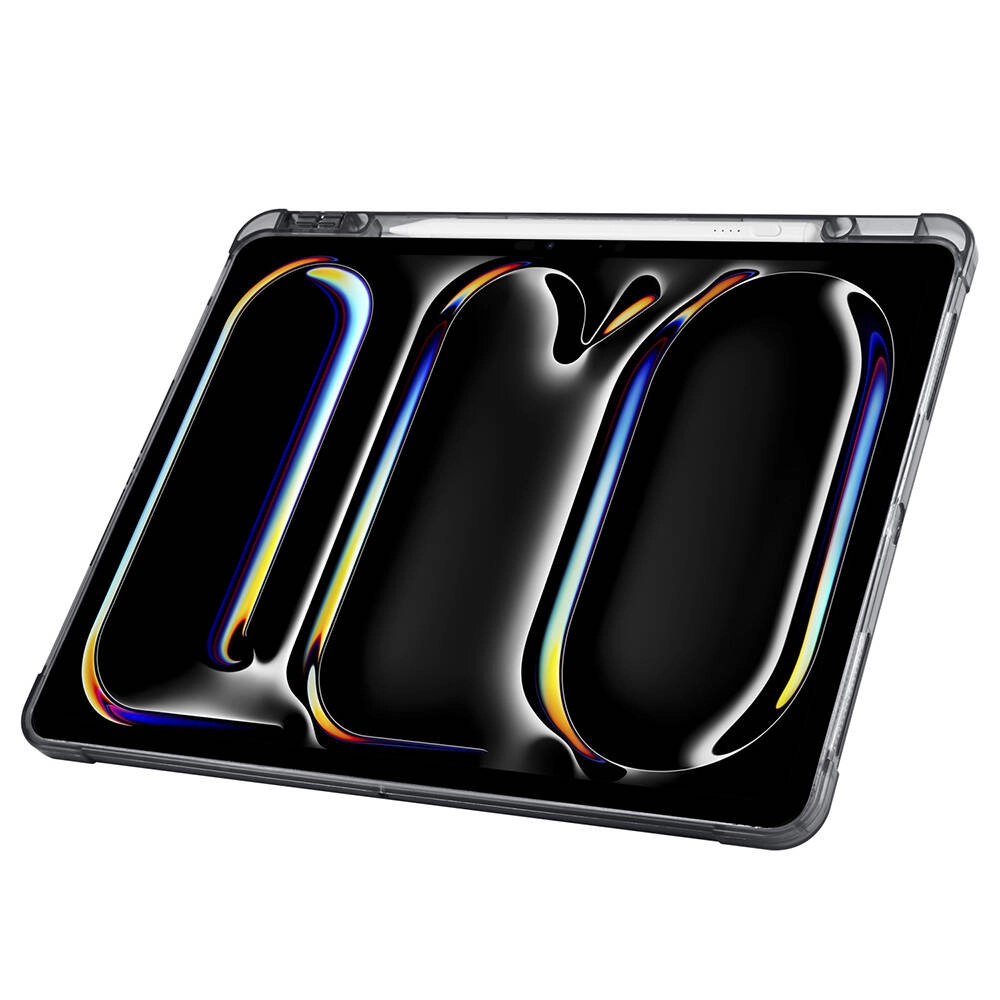 iPad Uyumlu Air 13 2024 Kılıf Zore Tri Folding Kalem Bölmeli Standlı Kılıf