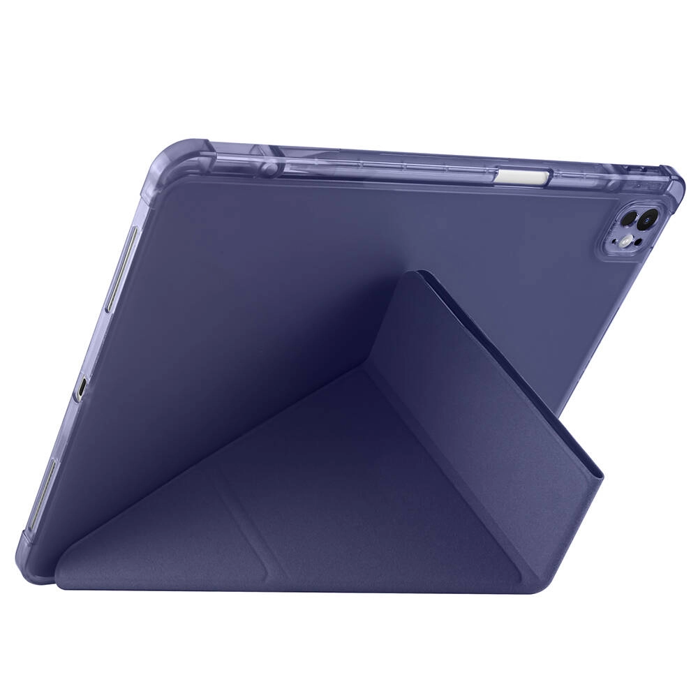 iPad Uyumlu Air 13 2024 Kılıf Zore Tri Folding Kalem Bölmeli Standlı Kılıf