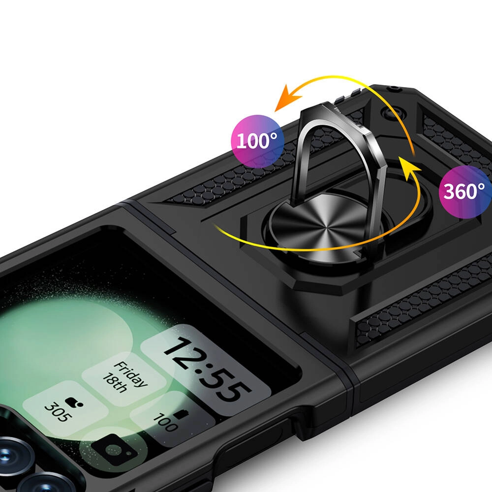 Galaxy Uyumlu Z Flip 6 Kılıf Zore Vega Kapak