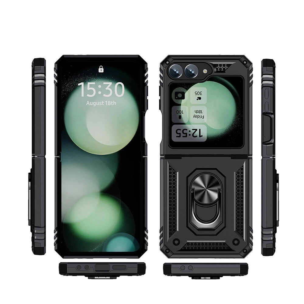 Galaxy Uyumlu Z Flip 6 Kılıf Zore Vega Kapak