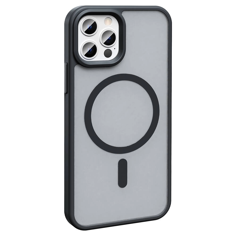 iPhone Uyumlu 13 Pro Max Kılıf M-safe Şarj Özellikli Mat Arka Yüzey Zore Sio Kapak