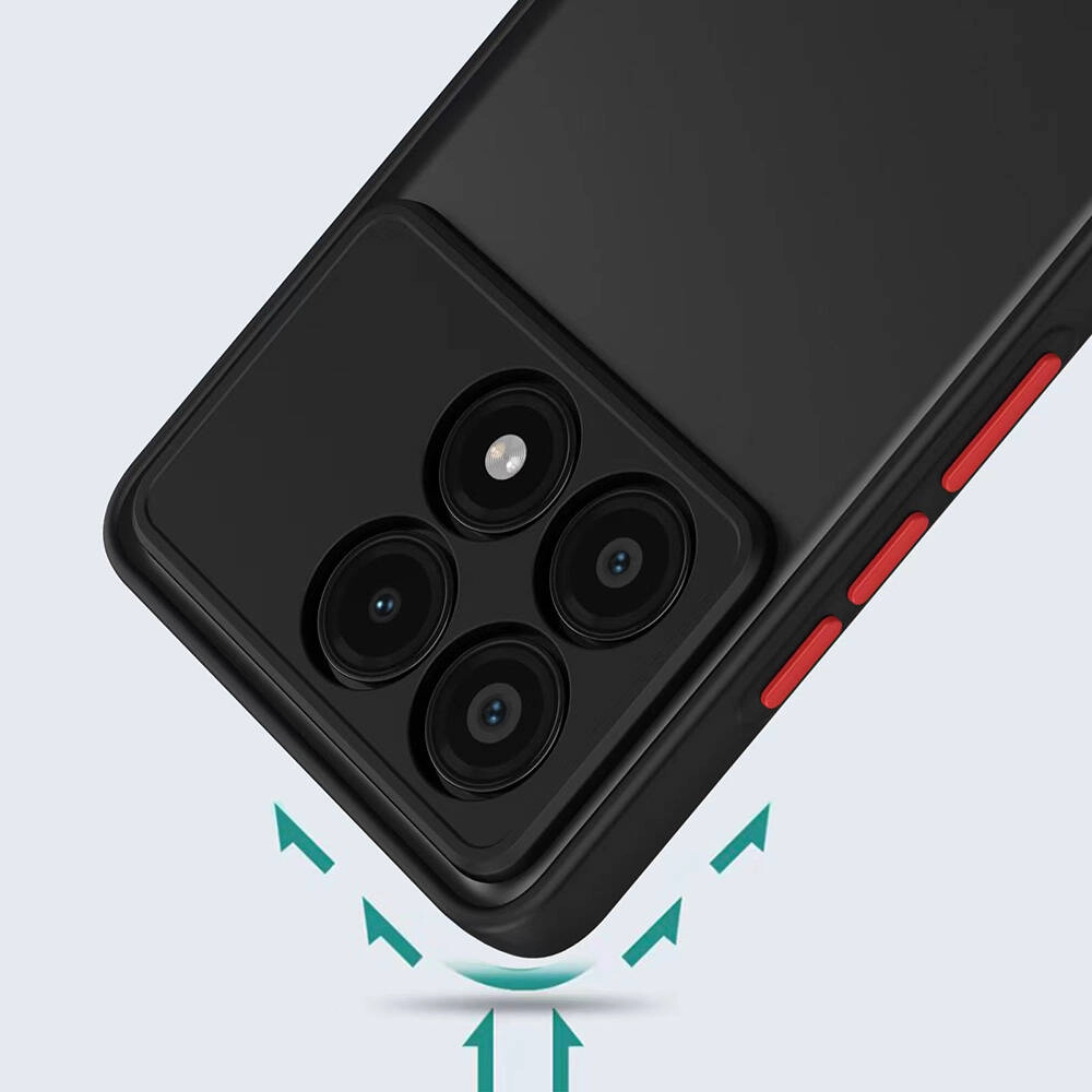 Xiaomi Uyumlu  Poco X6 Pro Kılıf Zore Hux Kapak