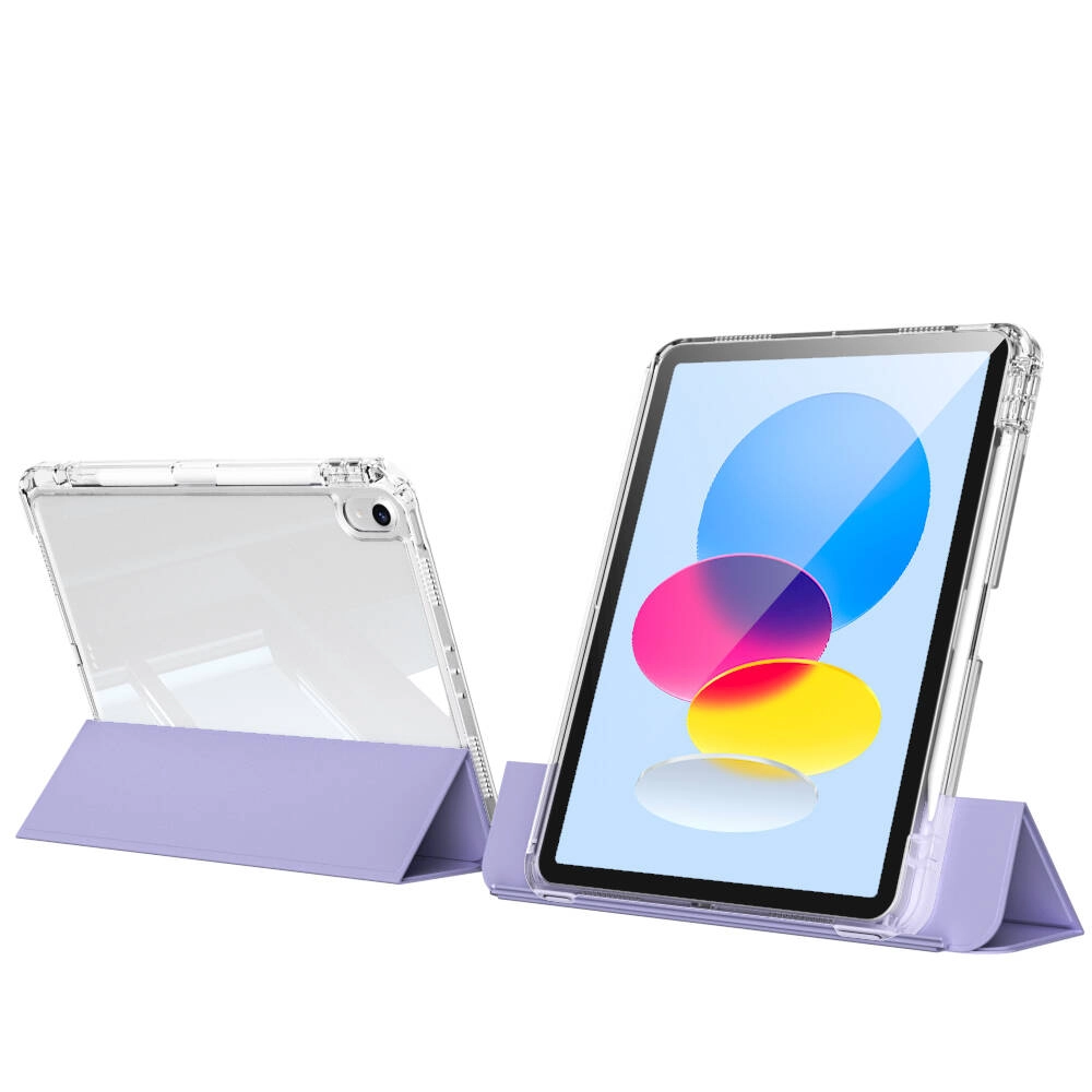 ​  iPad Uyumlu 10.9 2022 (10.Nesil) Kılıf Magnetik Ayrılabilen Airbagli Zore Sliding Tablet Kılıfı