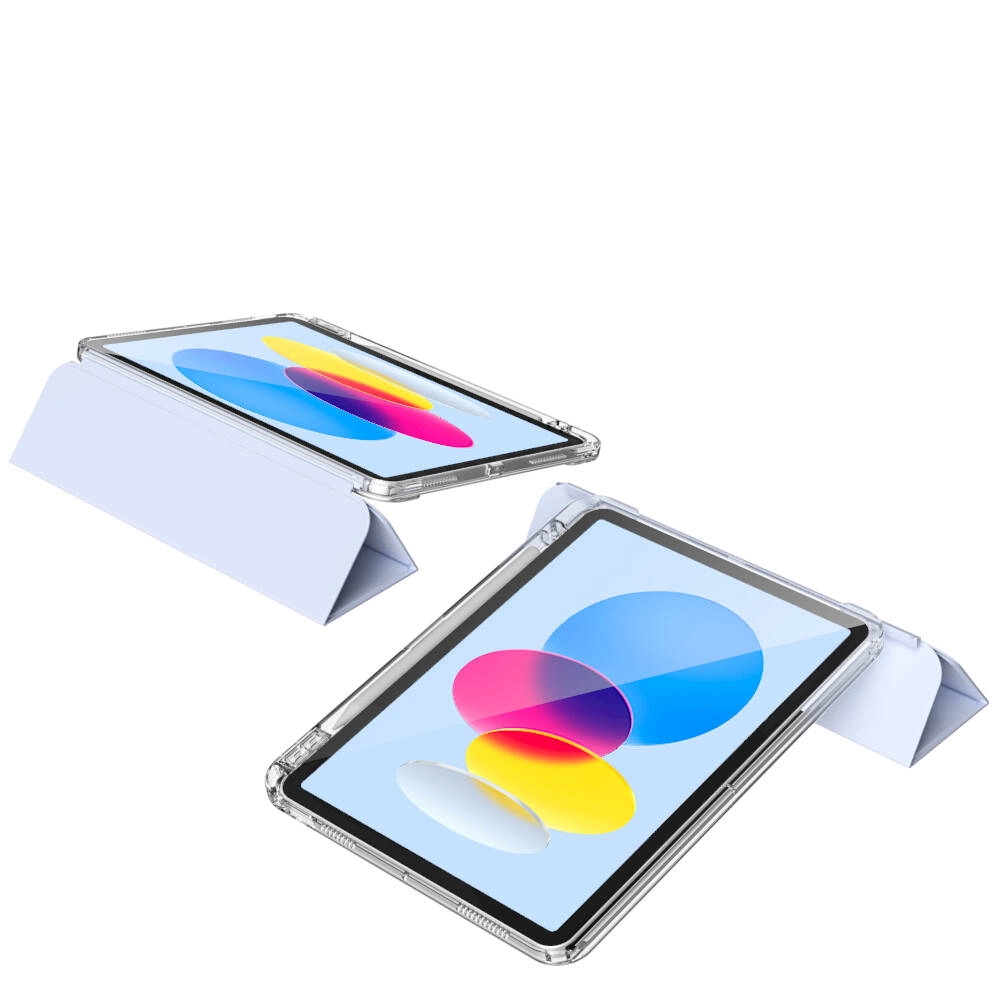 ​  iPad Uyumlu 10.9 2022 (10.Nesil) Kılıf Magnetik Ayrılabilen Airbagli Zore Sliding Tablet Kılıfı