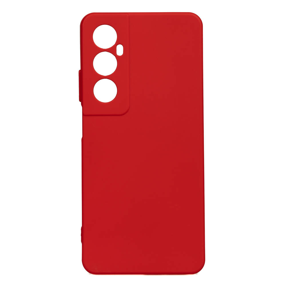 Realme C65 4G Kılıf Zore Biye Silikon-Kırmızı