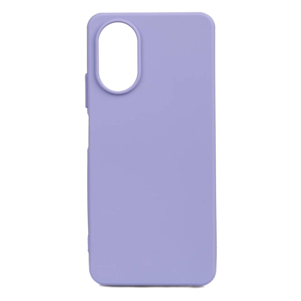 Oppo A38 Kılıf Zore Biye Silikon-Lila
