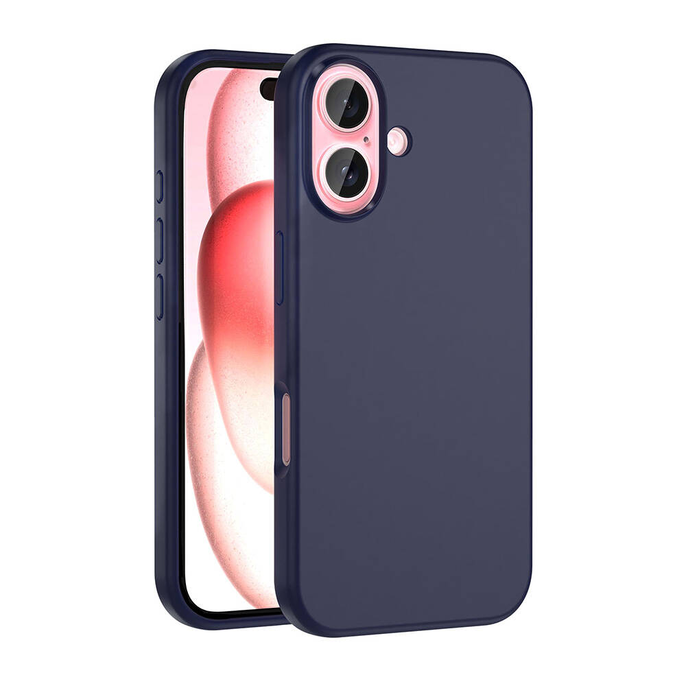 iPhone Uyumlu 16 Kılıf M-safe Şarj Özellikli Sıvı Teknolojili Silinebilir Sert Zore Kivi Kapak