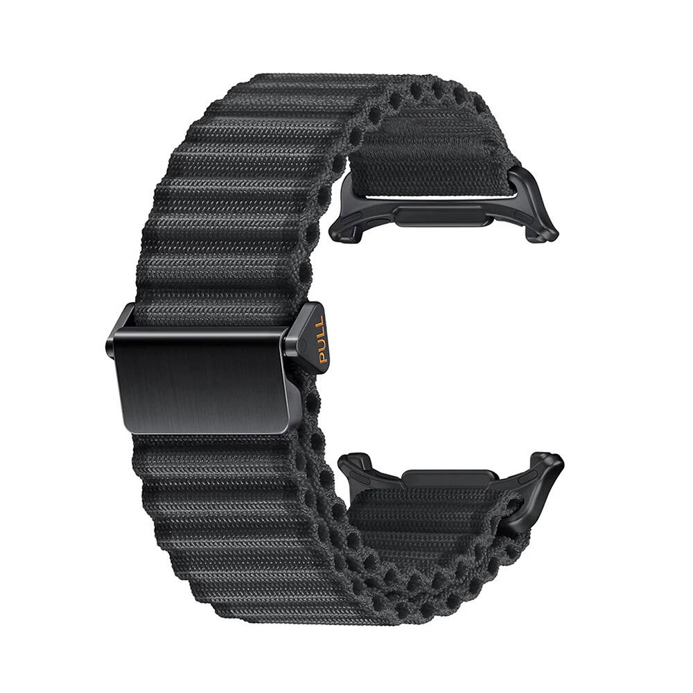 ​​Galaxy Uyumlu Watch Ultra 47mm Zore KRD-120 Naylon Kumaş Hasır Örgülü Kordon