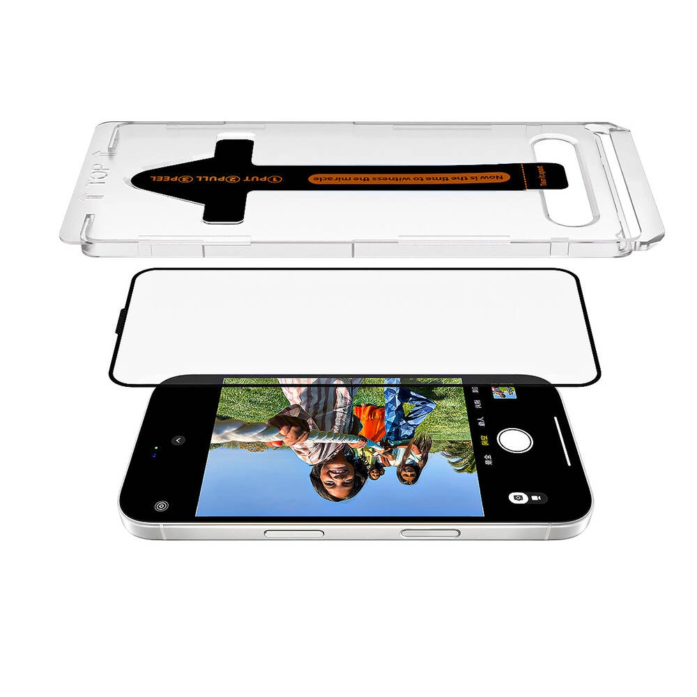 iPhone Uyumlu 16 Plus Zore Süper Fast Temperli Ekran Koruyucu