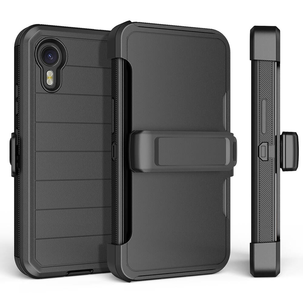 Galaxy Uyumlu XCover7 Pro Kılıf Zore Double Clip Kapak