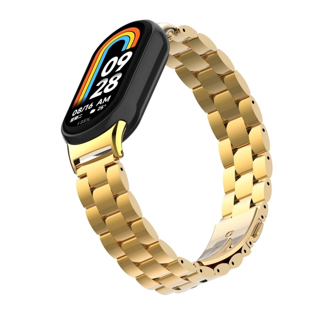 Xiaomi Uyumlu  Mi Band 8 KRD-04 Metal Kordon
