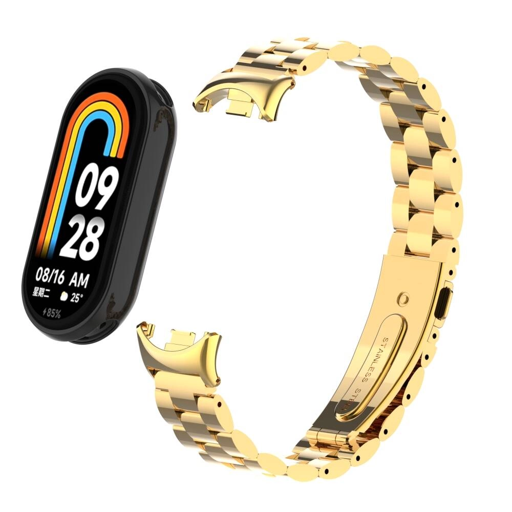 Xiaomi Uyumlu  Mi Band 8 KRD-04 Metal Kordon