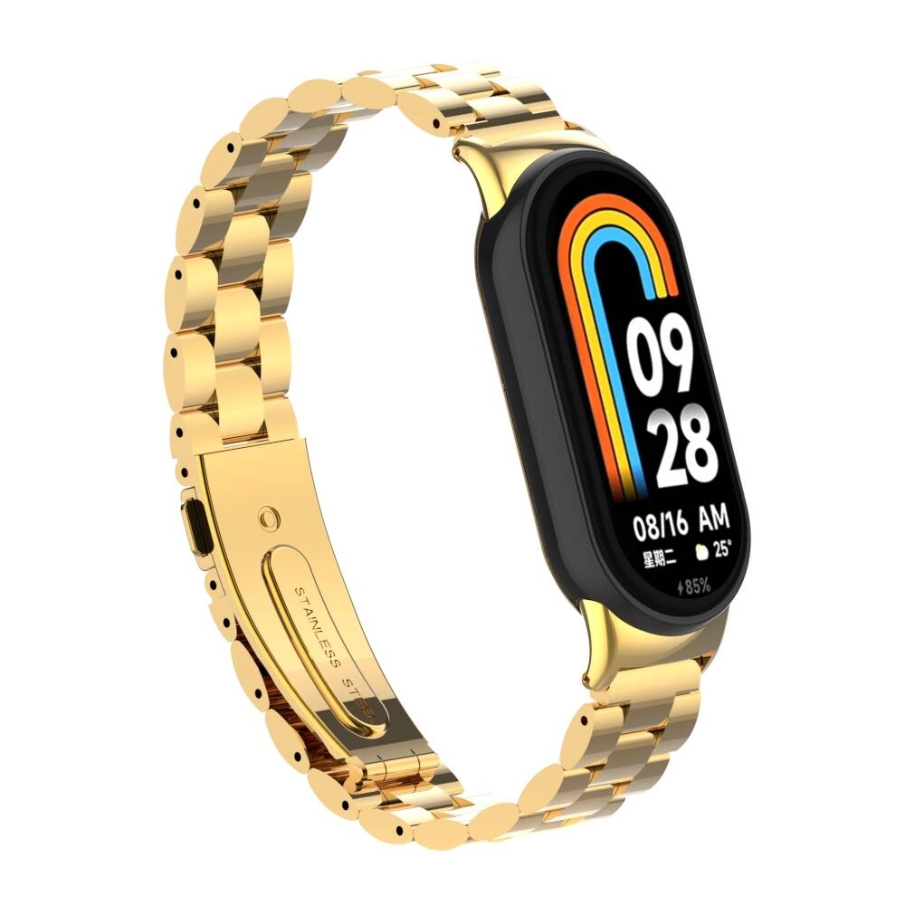 Xiaomi Uyumlu  Mi Band 8 KRD-04 Metal Kordon