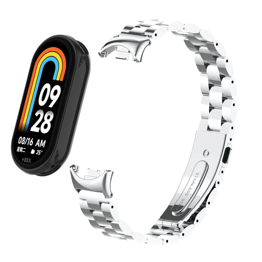 Xiaomi Uyumlu  Mi Band 9 KRD-04 Metal Kordon