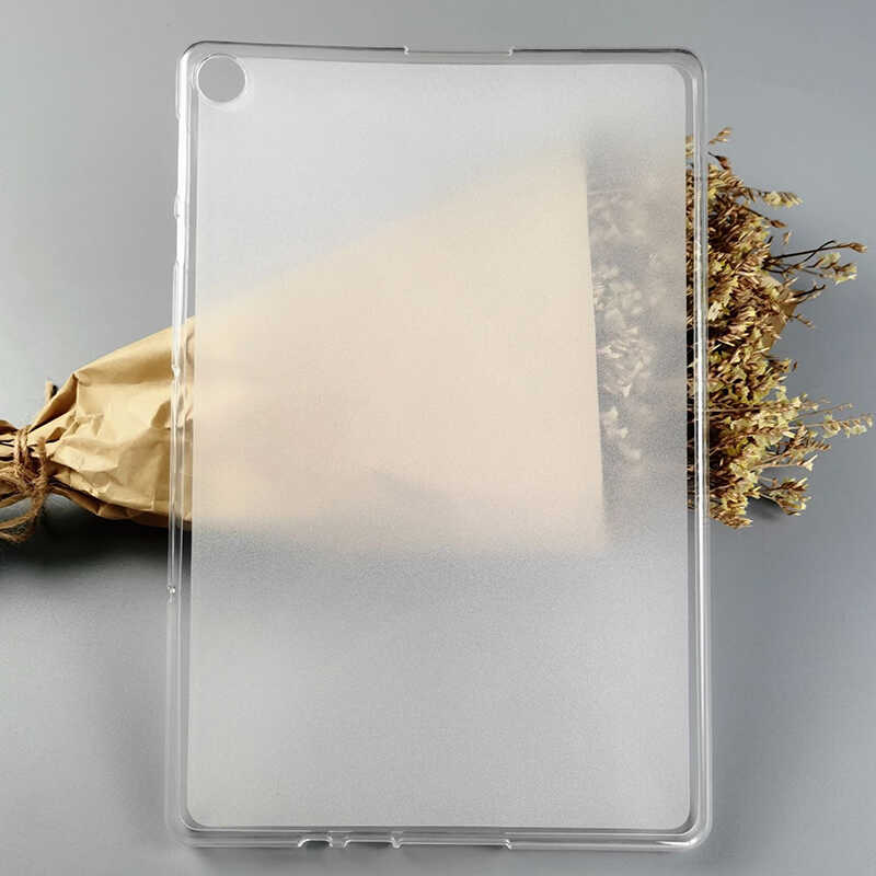 Honor Pad X8 Kılıf Zore Tablet Süper Silikon Kapak-Renksiz