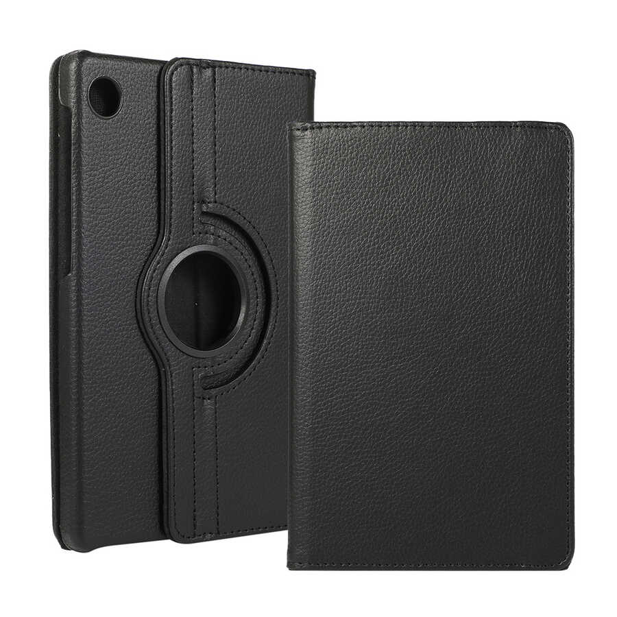 Honor Pad X8 Zore Dönebilen Standlı Kılıf-Siyah