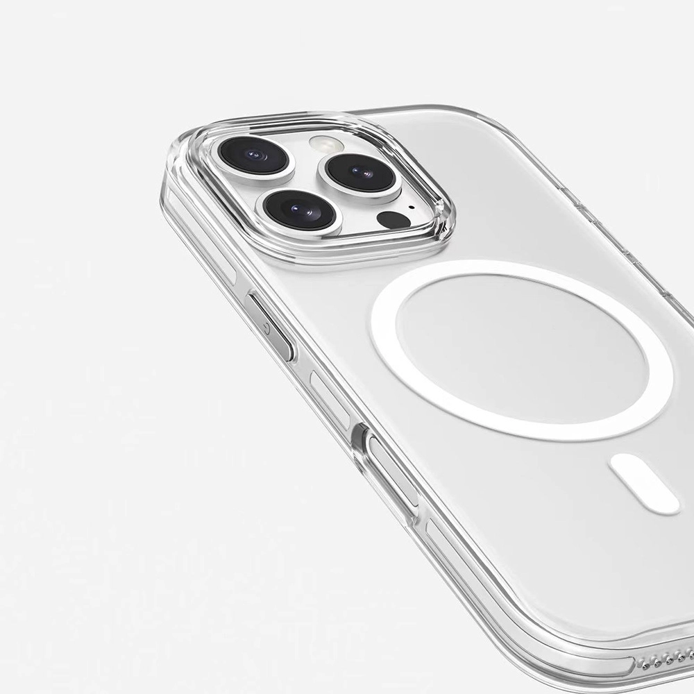 iPhone Uyumlu 16 Pro Kılıf M-safe Şarj Özellikli Kamera Korumalı Zore Kripto Kapak