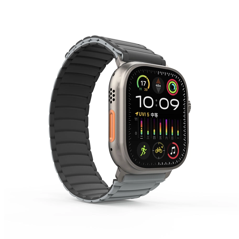Watch Ultra 49mm Zore KRD-122 Silikon Kordon Strap Kayış