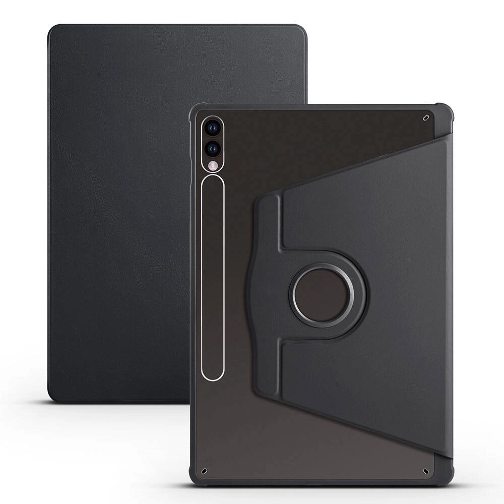 Galaxy Uyumlu Tab S10 Plus Kılıf Zore Termik Kalem Bölmeli Dönebilen Standlı Kılıf