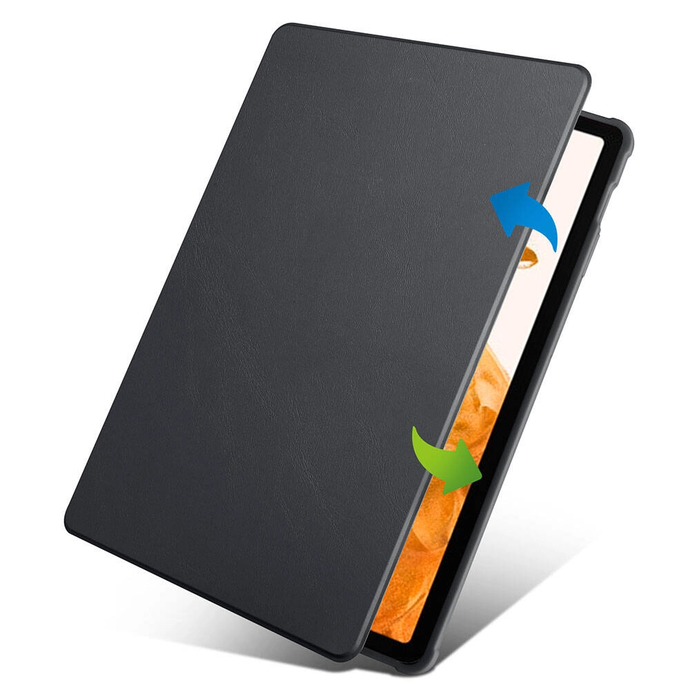 Galaxy Uyumlu Tab S10 Plus Kılıf Zore Termik Kalem Bölmeli Dönebilen Standlı Kılıf
