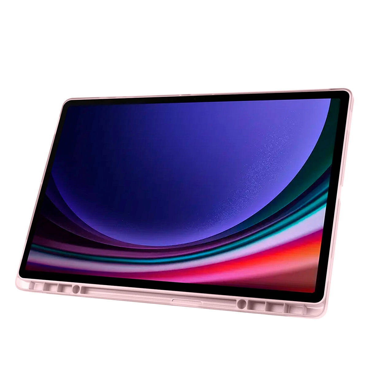 Galaxy Uyumlu Tab S10 Ultra Kılıf Zore Tri Folding Kalem Bölmeli Standlı Kılıf
