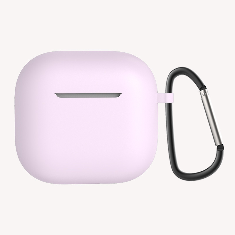Airpods Uyumlu 4 Zore Standart Silikon Kılıf-Lila