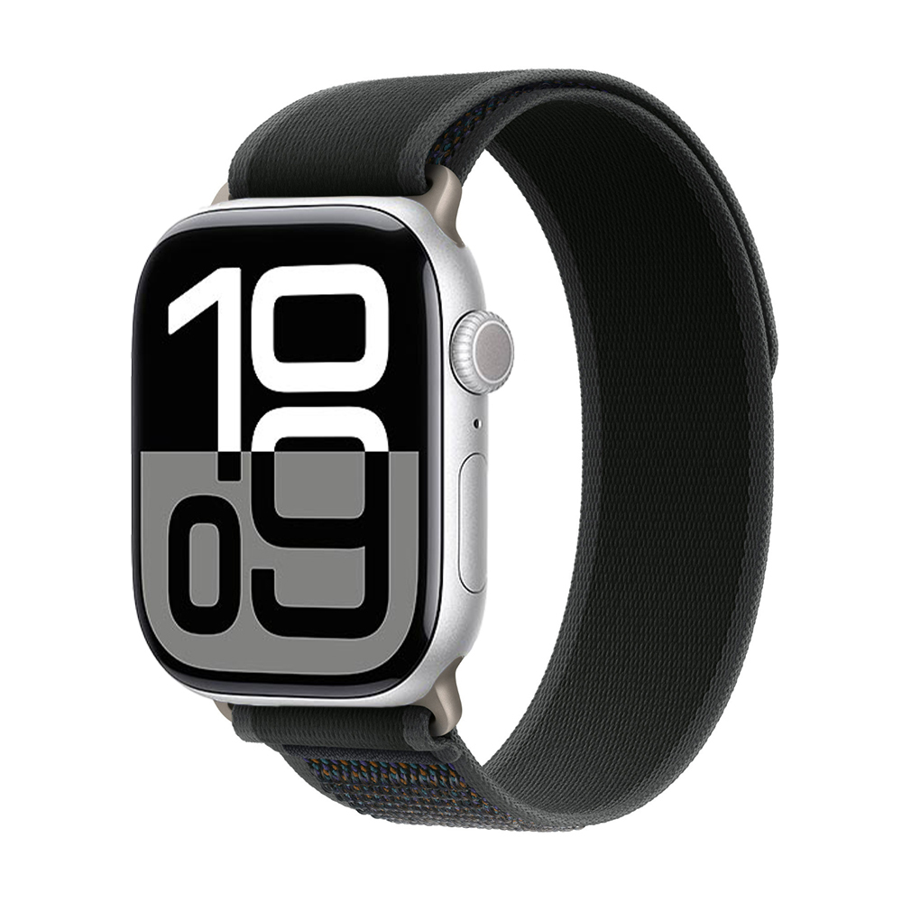 Watch 10 42mm Zore KRD-77 Hasır Kordon-Siyah-gri