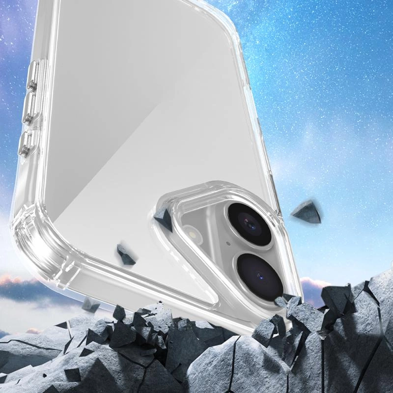 iPhone Uyumlu 16 Plus Kılıf Airbagli Takılabilir Askı Aparatlı Zore Snap Silikon Kapak