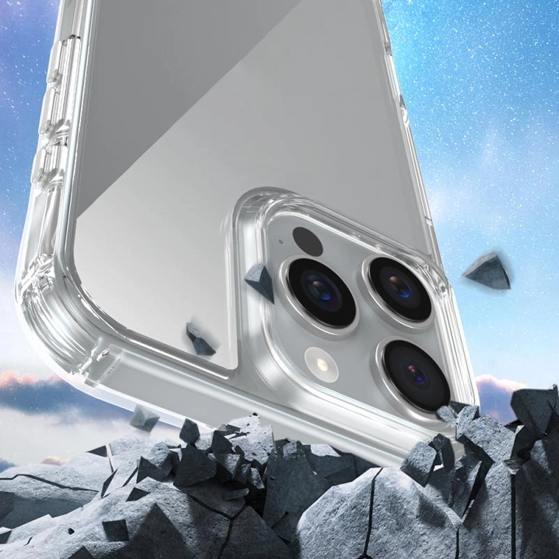 iPhone Uyumlu 16 Pro Kılıf Airbagli Takılabilir Askı Aparatlı Zore Snap Silikon Kapak