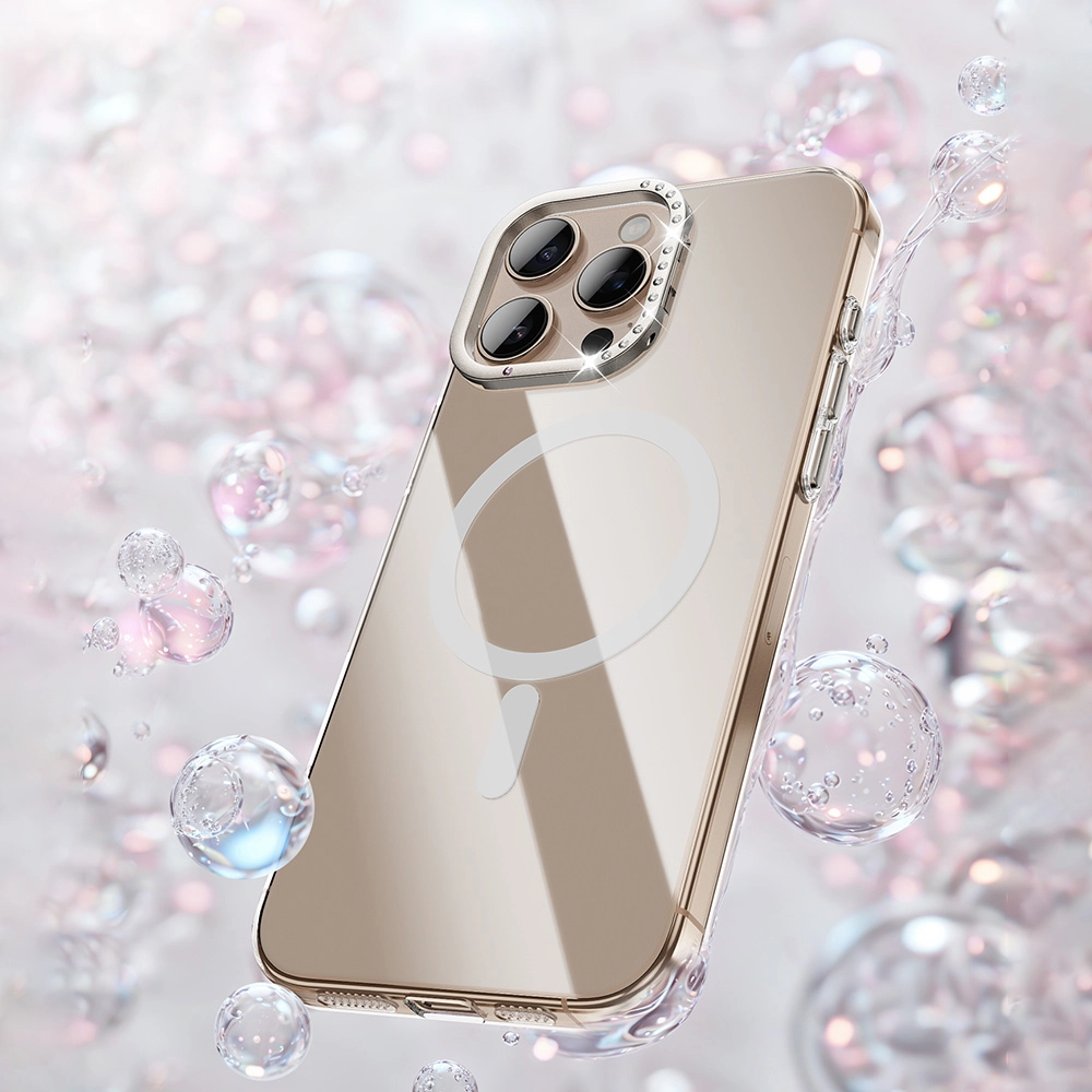 iPhone Uyumlu 16 Pro Kılıf M-safe Şarj Özellikli Kamera Standlı Zore Estop Kapak