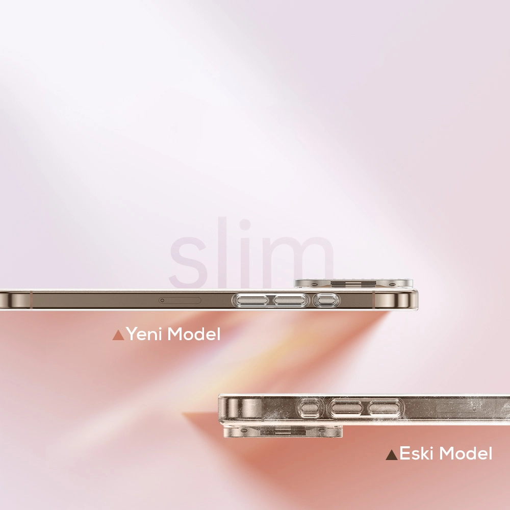 iPhone Uyumlu 16 Pro Kılıf M-safe Şarj Özellikli Kamera Standlı Zore Estop Kapak