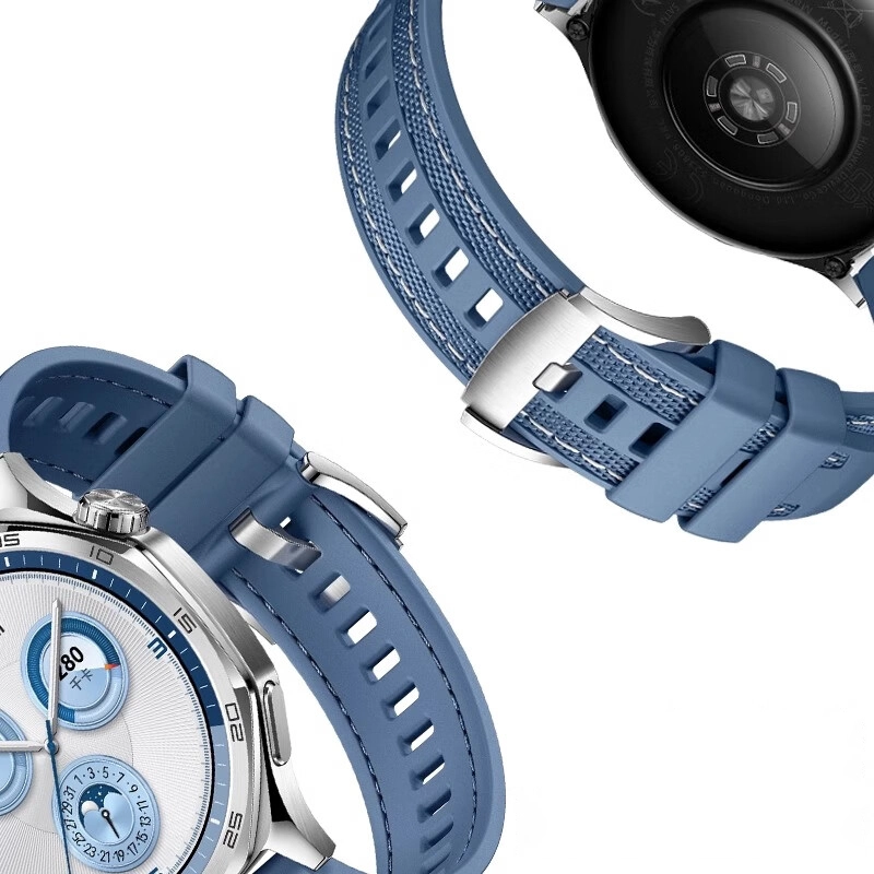 Huawei Uyumlu Watch GT 5 Zore KRD-128 Silikon Kordon