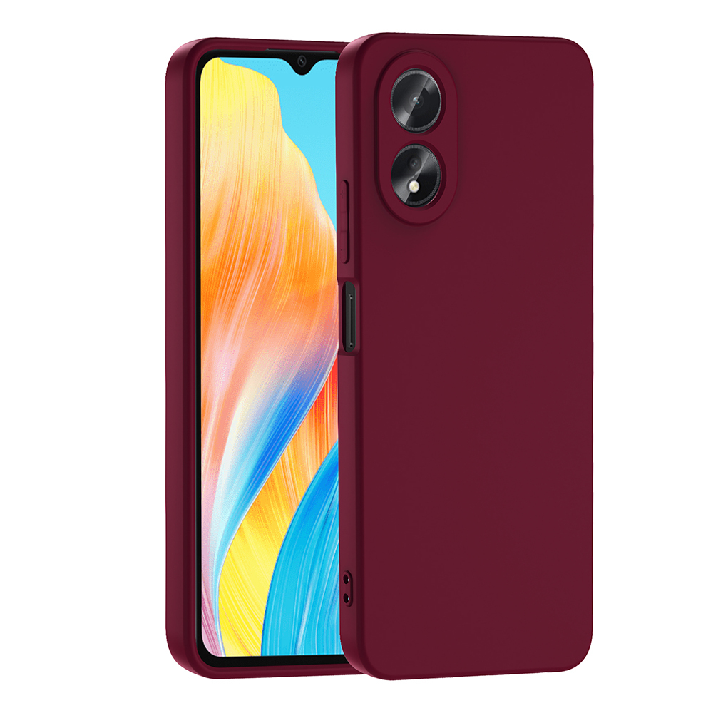 Oppo A38 Kılıf Zore Mara Lansman Kapak-Koyu mor