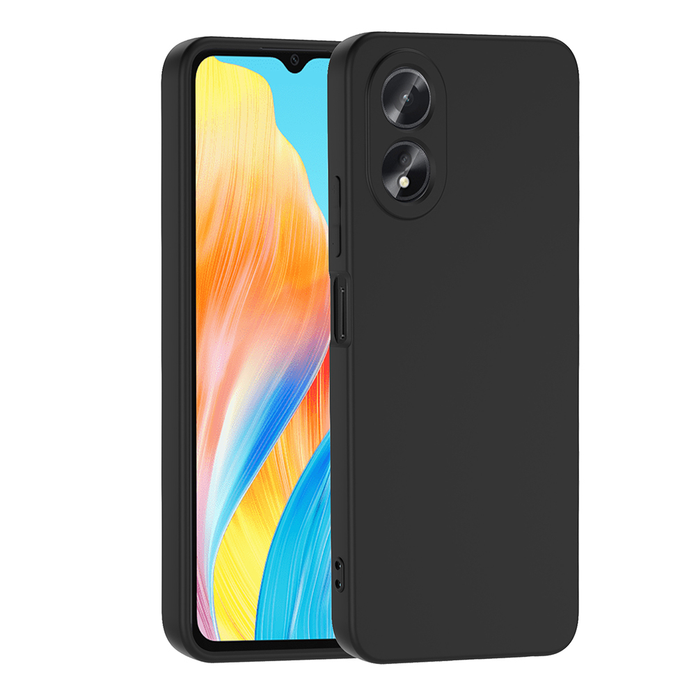 Oppo A38 Kılıf Zore Mara Lansman Kapak-Siyah