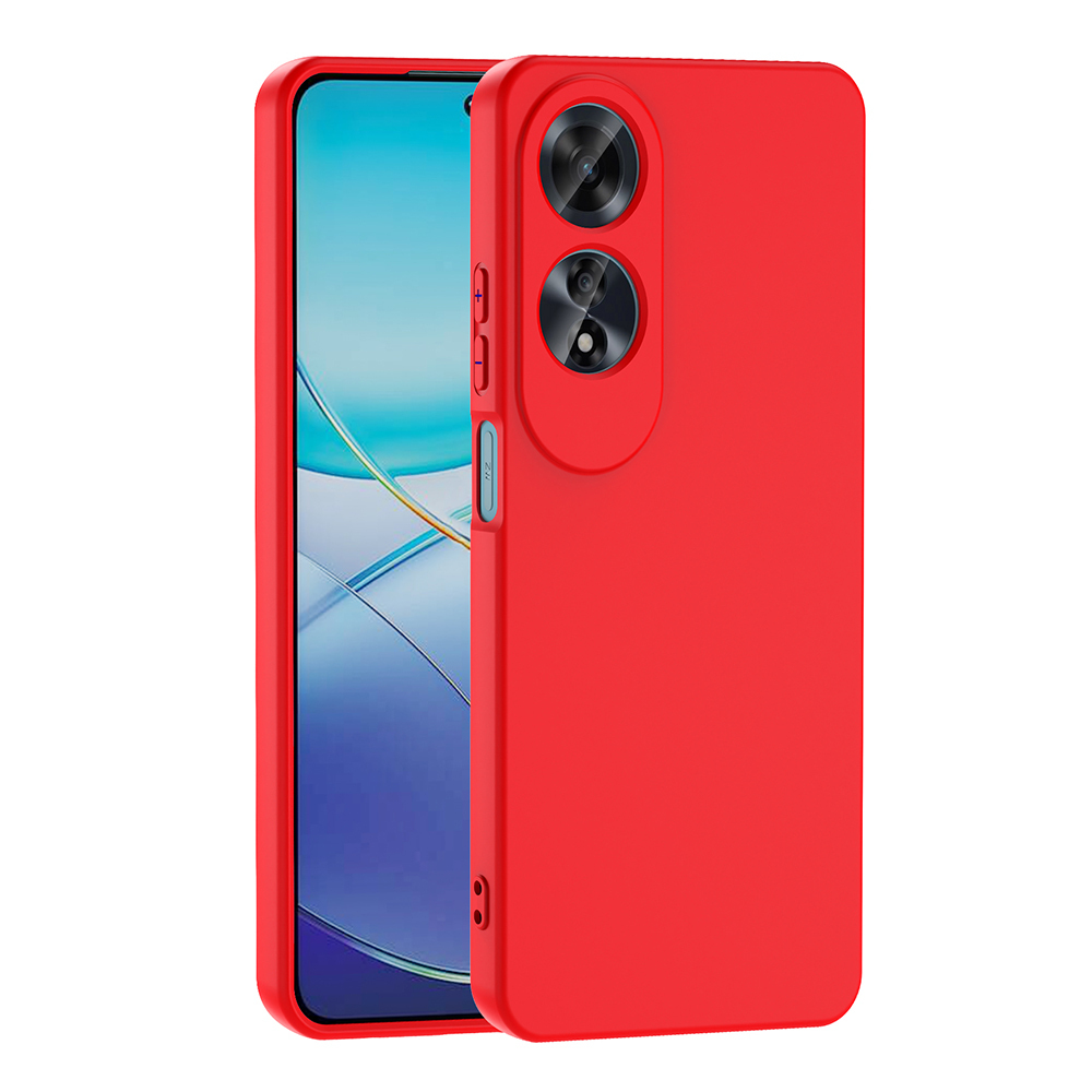 Oppo A60 Kılıf Zore Mara Lansman Kapak-Kırmızı
