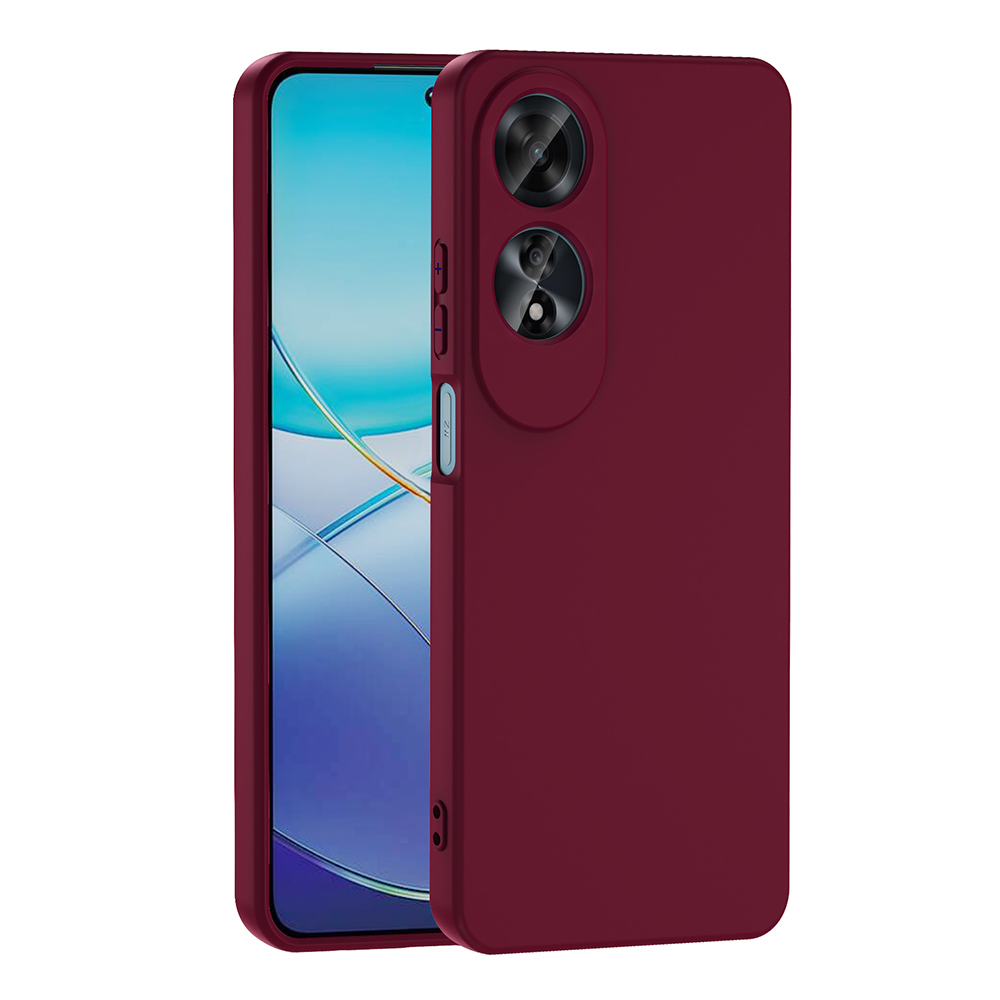 Oppo A60 Kılıf Zore Mara Lansman Kapak-Koyu mor
