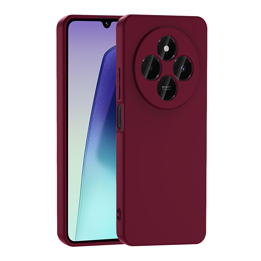 Xiaomi Uyumlu  Redmi 14C 4G Kılıf Zore Mara Lansman Kapak-Koyu mor