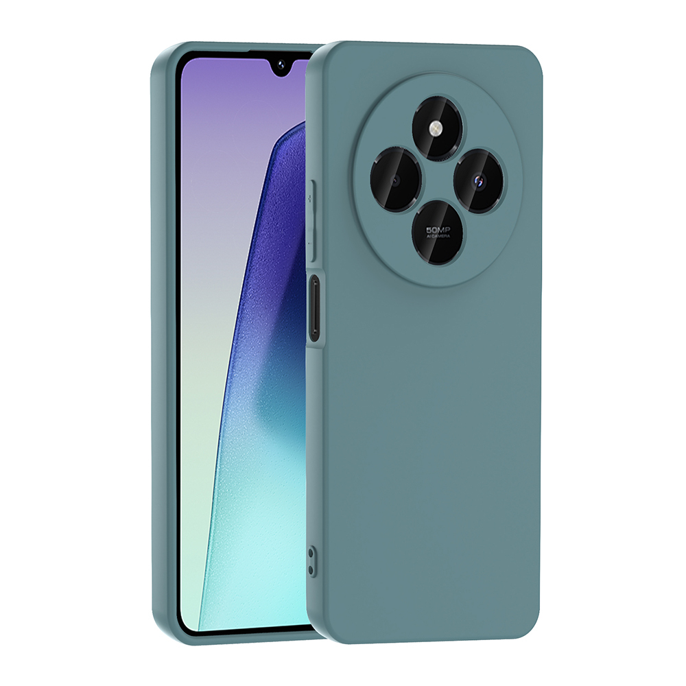 Xiaomi Uyumlu  Redmi 14C 4G Kılıf Zore Mara Lansman Kapak-Koyu yeşil