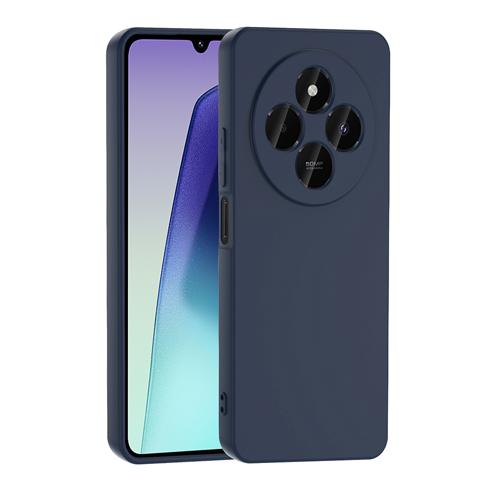 Xiaomi Uyumlu  Redmi 14C 4G Kılıf Zore Mara Lansman Kapak-Lacivert
