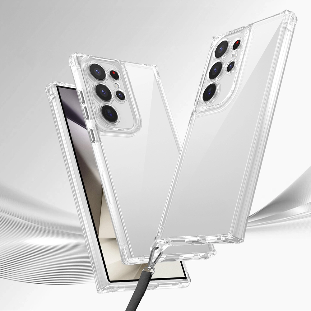 Galaxy Uyumlu S24 Ultra Kılıf Airbagli Takılabilir Askı Aparatlı Zore Snap Silikon Kapak