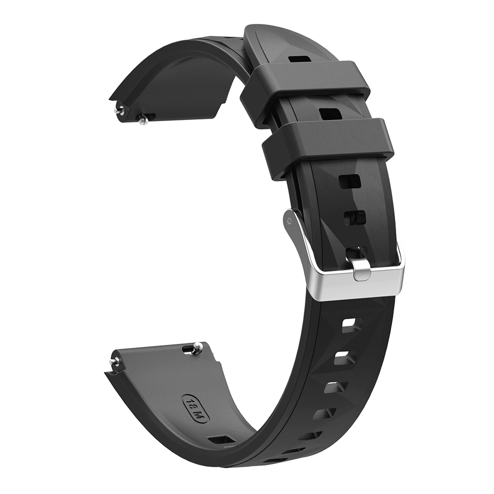 Huawei Uyumlu GT4 41mm Zore KRD-129 18mm Silikon Kordon Strap Kayış